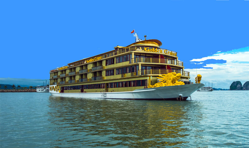 Tour Hạ Long Golden cruises 2N1D 5 sao