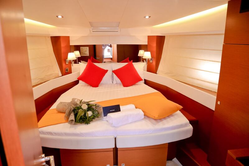 Phòng ngủ trên du thuyền cá nhân